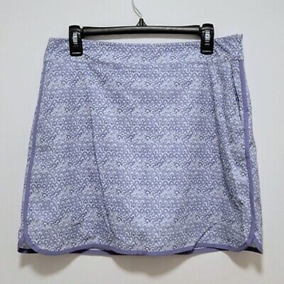 Vineyard Vines Lavender Patterned performance Golf Tennis Skirt Shorts Skorts - Picture 3 of 15